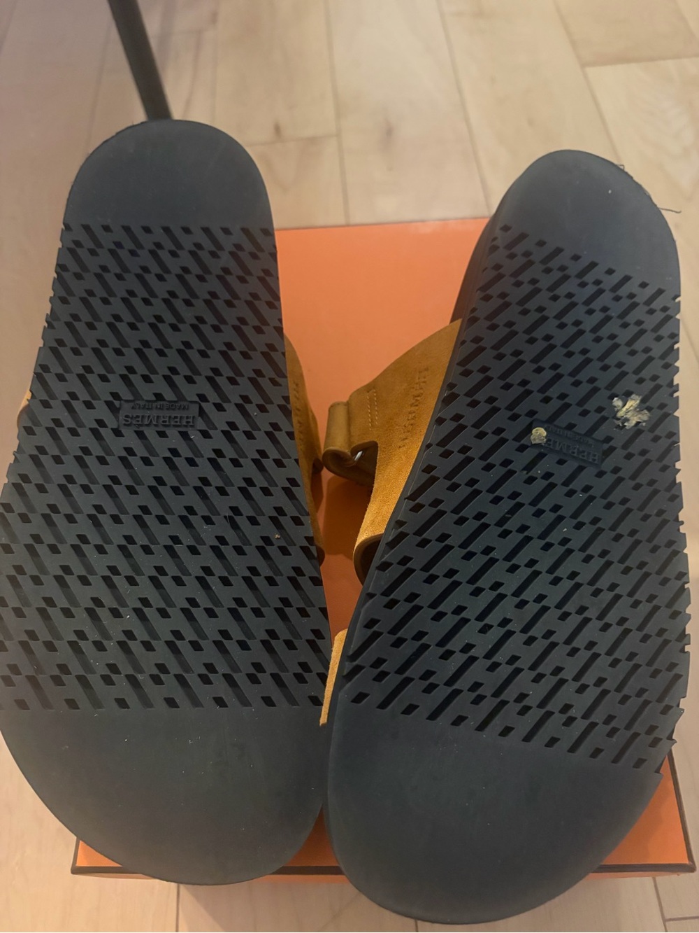 Hermes chypre sandals sz 41 - Picture 3 of 4